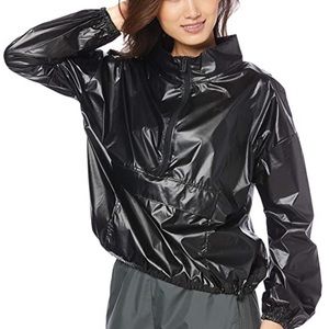 NWT Under Armour Metallic Woven Pullover Anorak